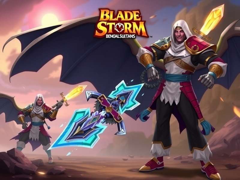 Blade Storm Bengal Sultans Game Banner